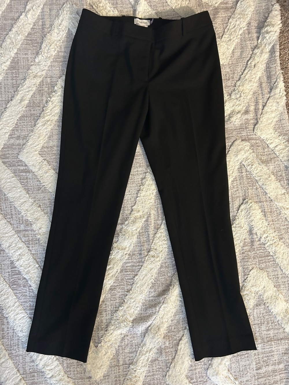 Black Women’s Dress Pants - Classic Straight Fit